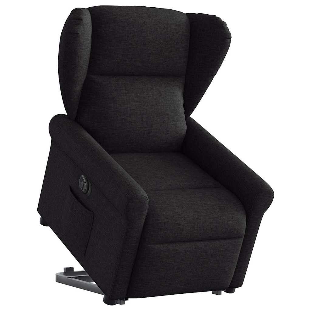 Fauteuil inclinable électrique noir tissu - XIOS