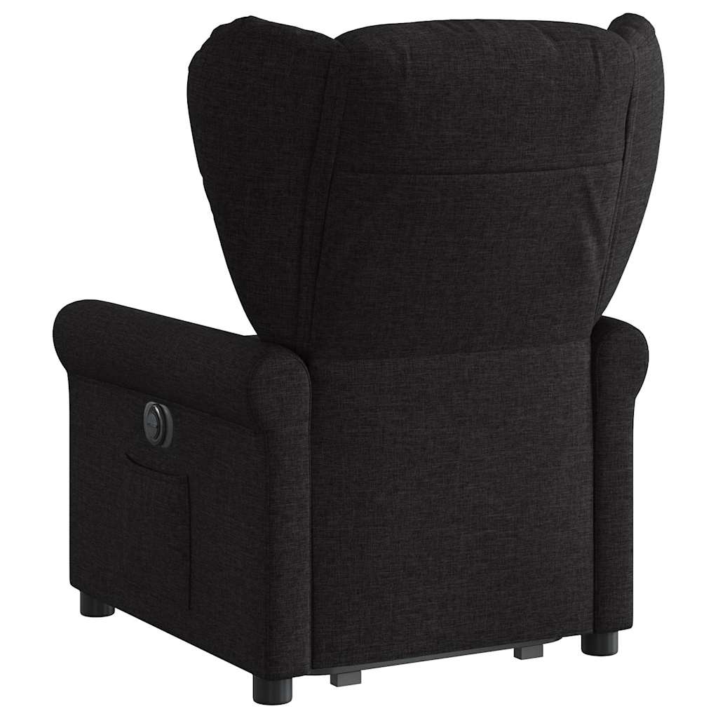 Fauteuil inclinable électrique noir tissu - XIOS