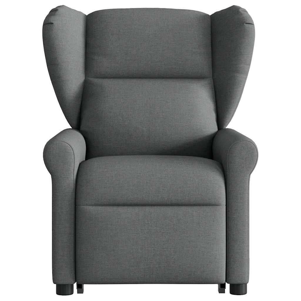 Fauteuil inclinable de massage électrique Gris foncé Tissu - XIOS