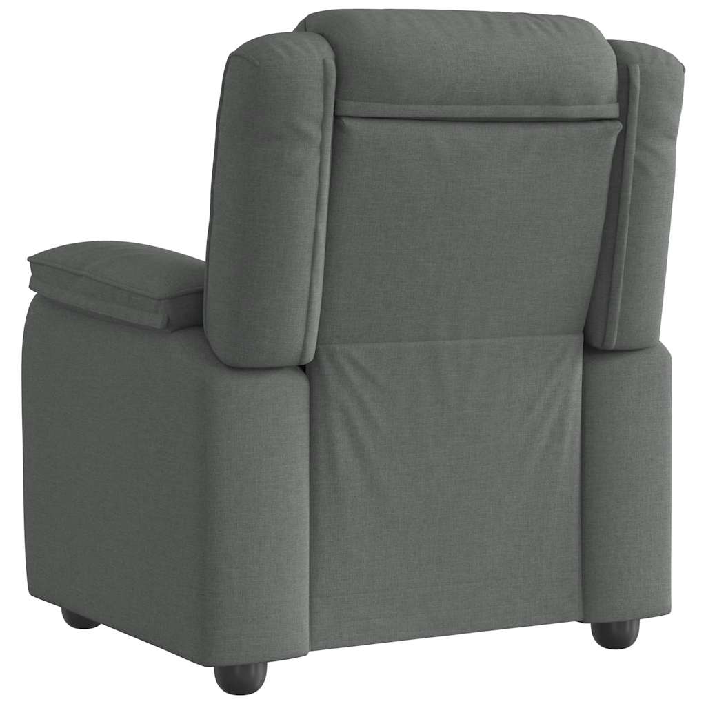 Fauteuil inclinable Gris foncé Tissu - XIOS