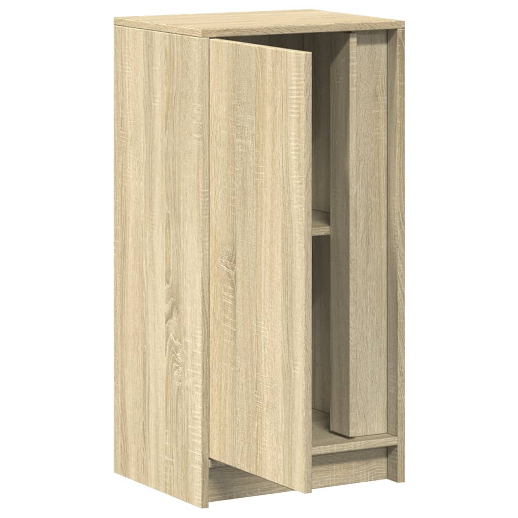 Buffet avec LED chêne sonoma 42,5x34x85 cm bois d'ingénierie - XIOS