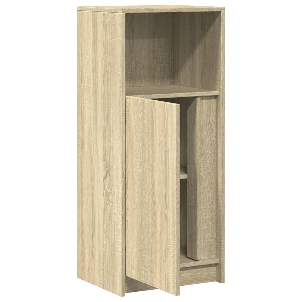 Buffet avec LED chêne sonoma 42,5x34x100 cm bois d'ingénierie - XIOS