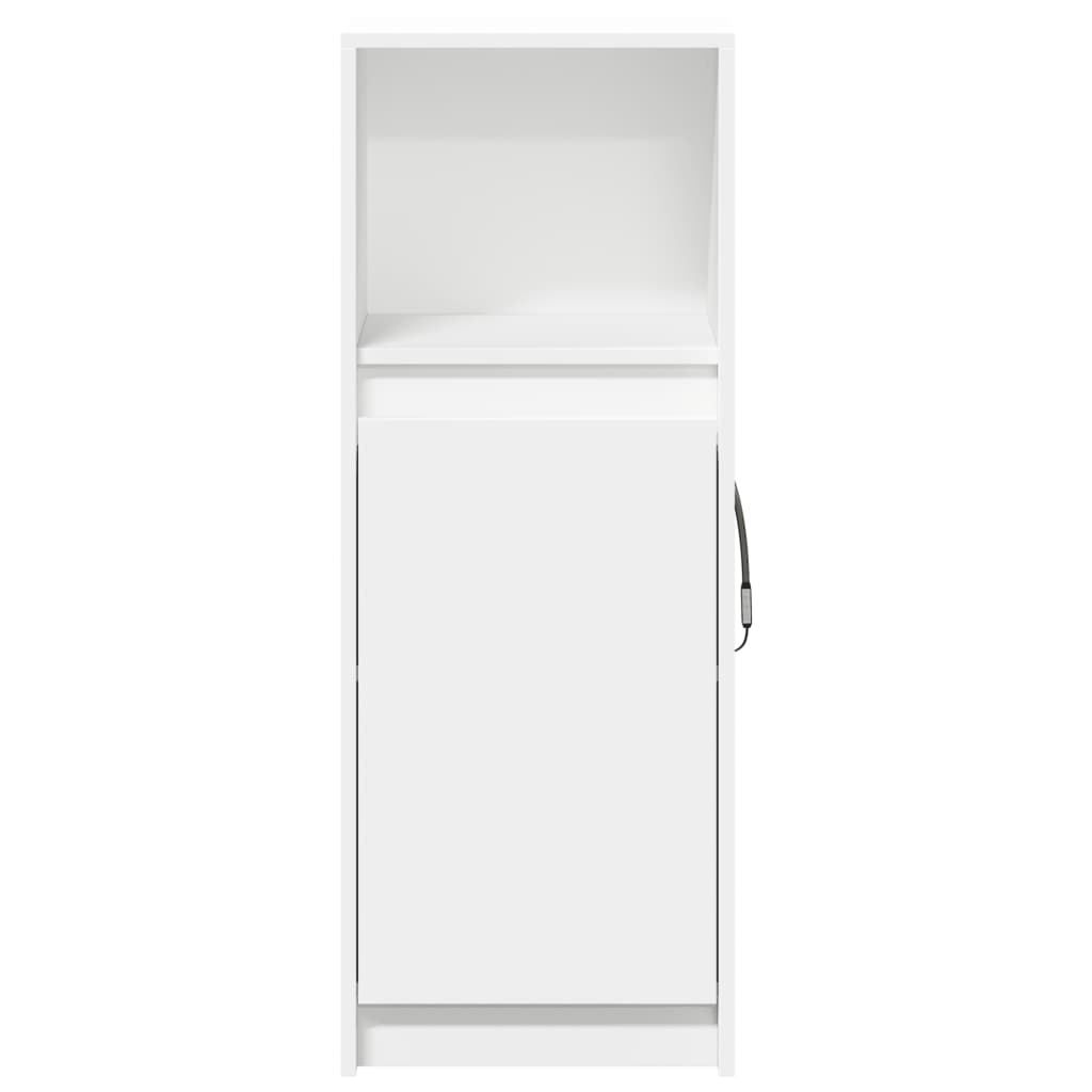 Buffet avec LED blanc 38x34x100 cm bois d'ingénierie - XIOS