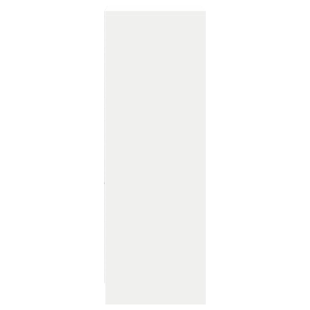 Buffet avec LED blanc 38x34x100 cm bois d'ingénierie - XIOS