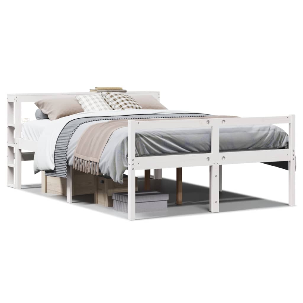Lit pour personne âgée avec tête de lit sans matelas 120x190 cm - XIOS