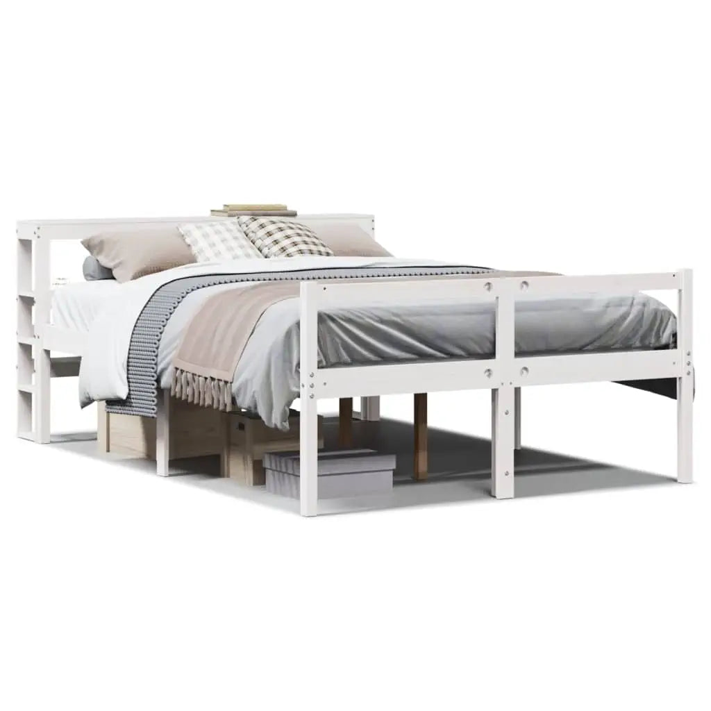 Lit pour personne âgée avec tête de lit sans matelas 120x190 cm - XIOS