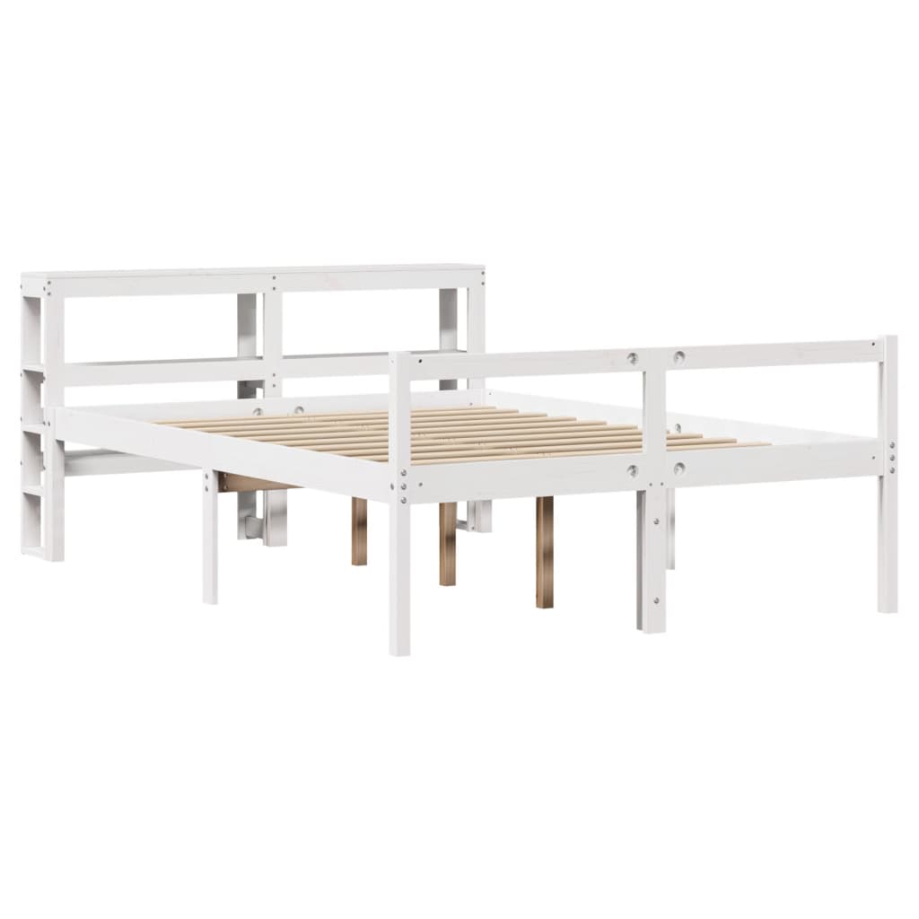 Lit pour personne âgée avec tête de lit sans matelas 120x190 cm - XIOS