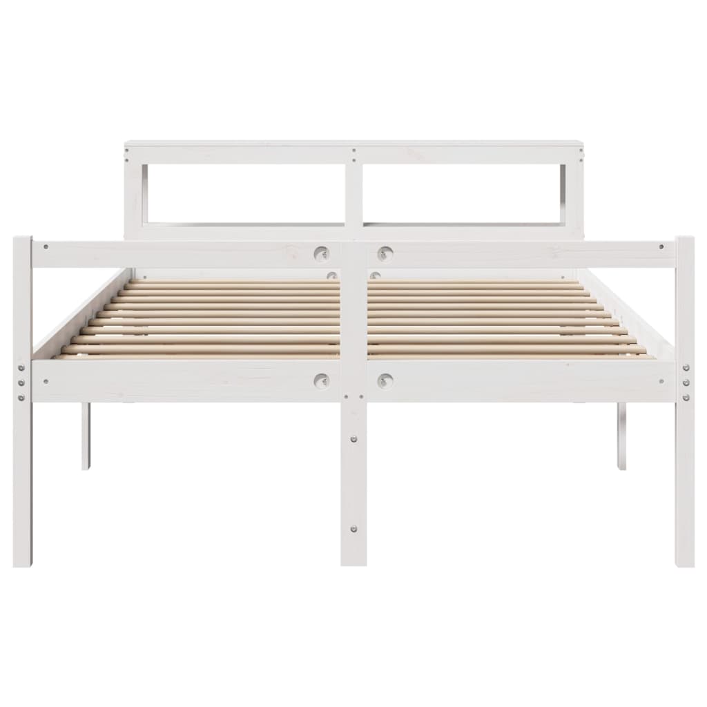 Lit pour personne âgée avec tête de lit sans matelas 120x190 cm - XIOS