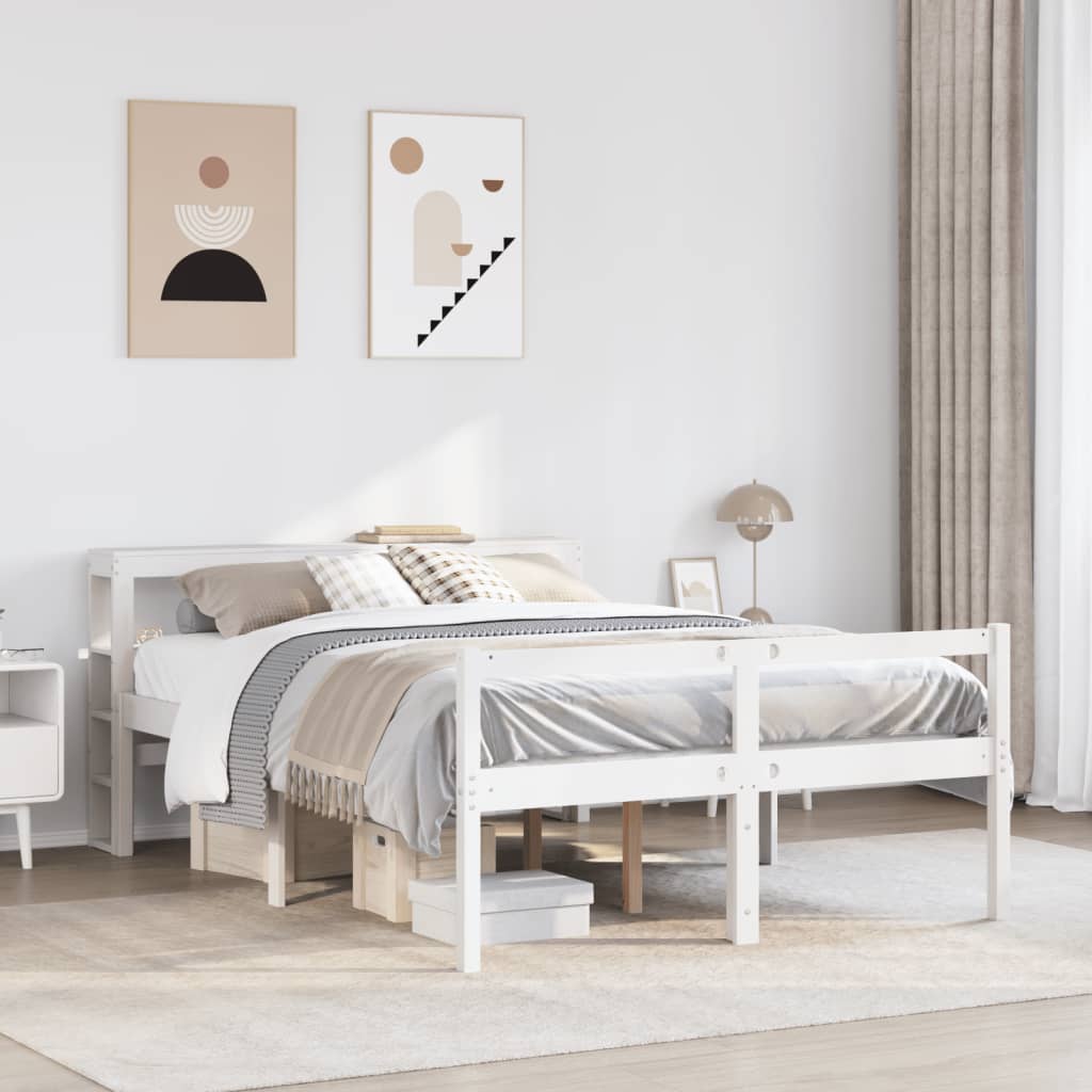 Lit pour personne âgée avec tête de lit sans matelas 120x190 cm - XIOS