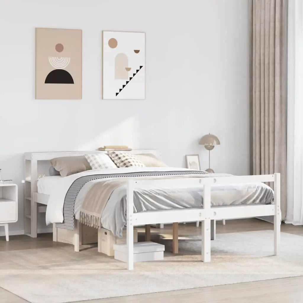 Lit pour personne âgée avec tête de lit sans matelas 120x190 cm - XIOS