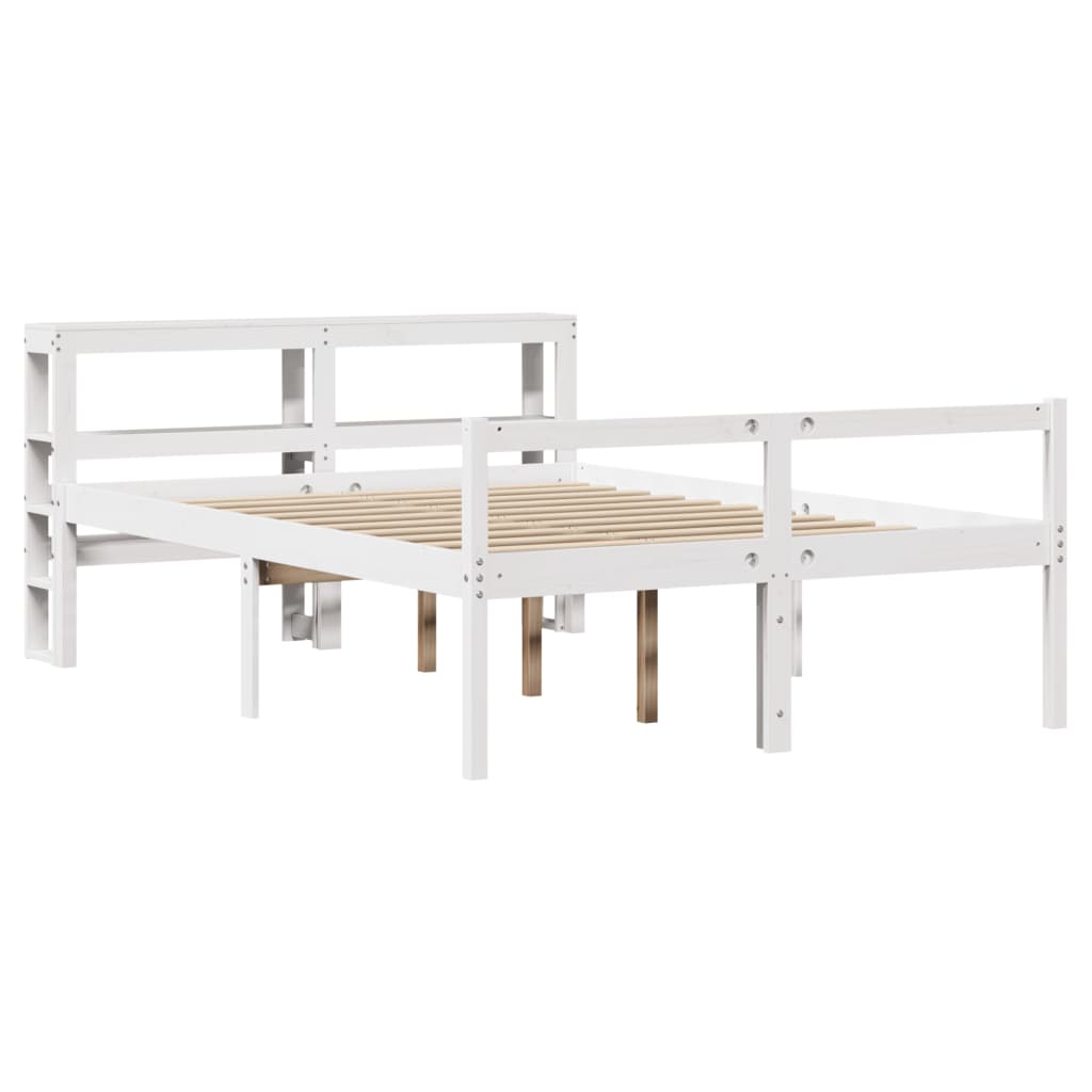 Lit pour personne âgée avec tête de lit sans matelas 150x200 cm - XIOS