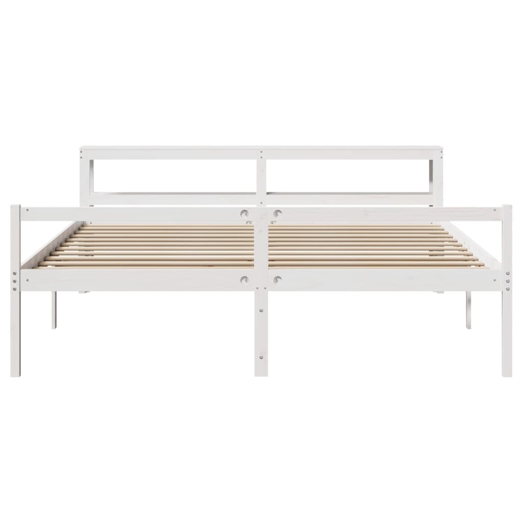 Lit pour personne âgée avec tête de lit sans matelas 180x200 cm - XIOS