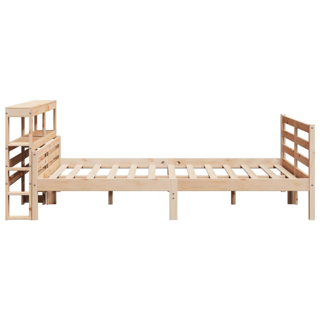 Cadre de lit avec tête de lit sans matelas 140x190 cm - XIOS