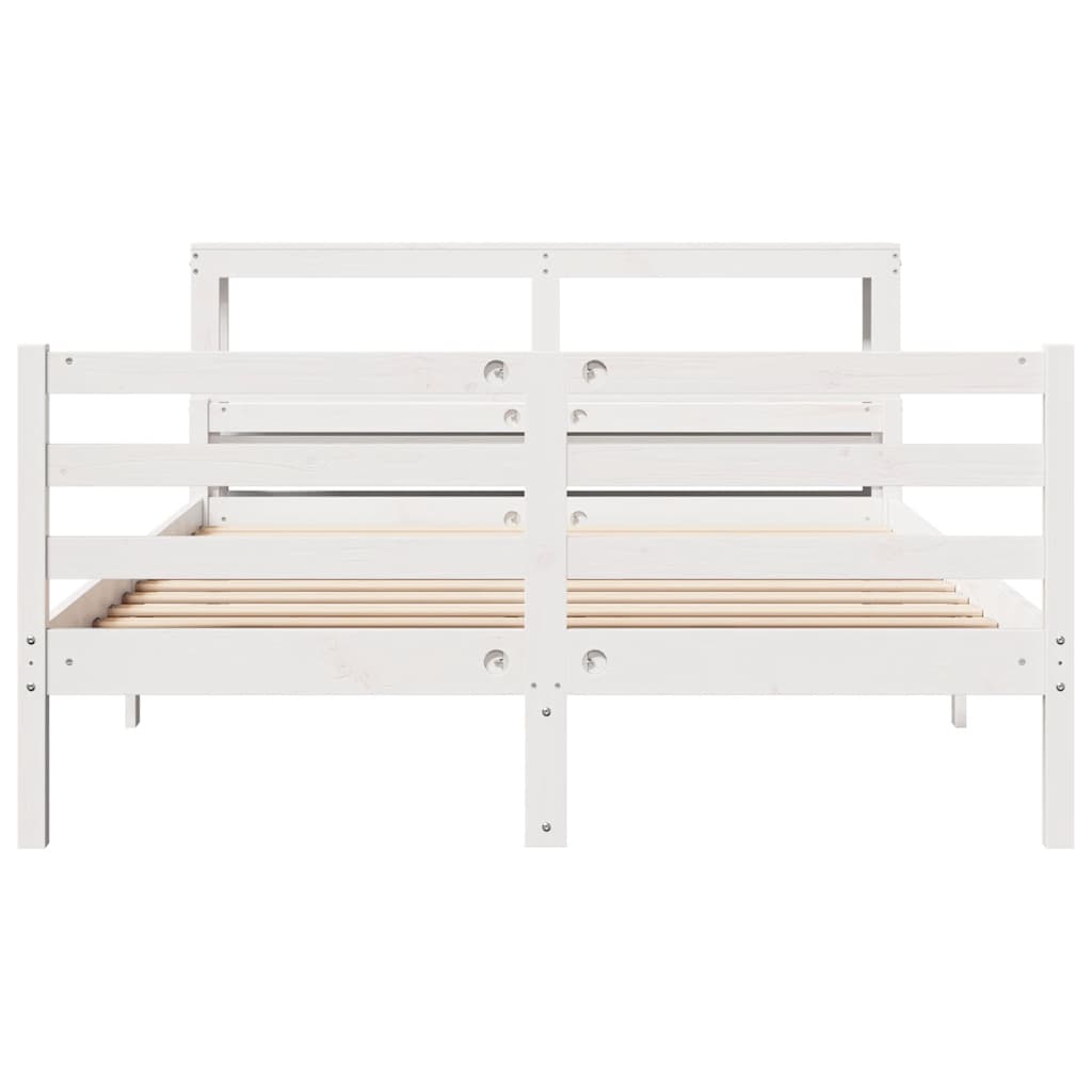 Cadre de lit avec tête de lit sans matelas 160x200 cm - XIOS