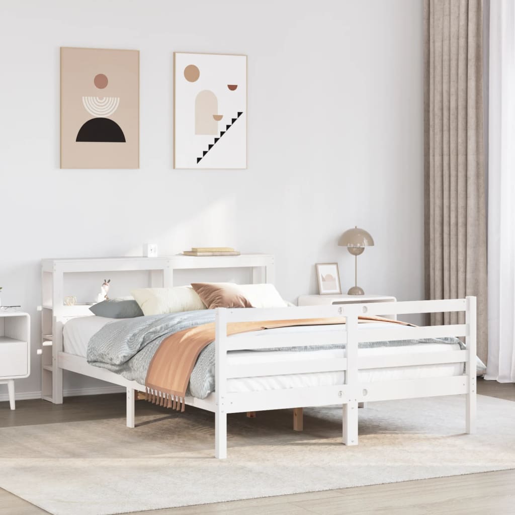 Cadre de lit avec tête de lit sans matelas 160x200 cm - XIOS