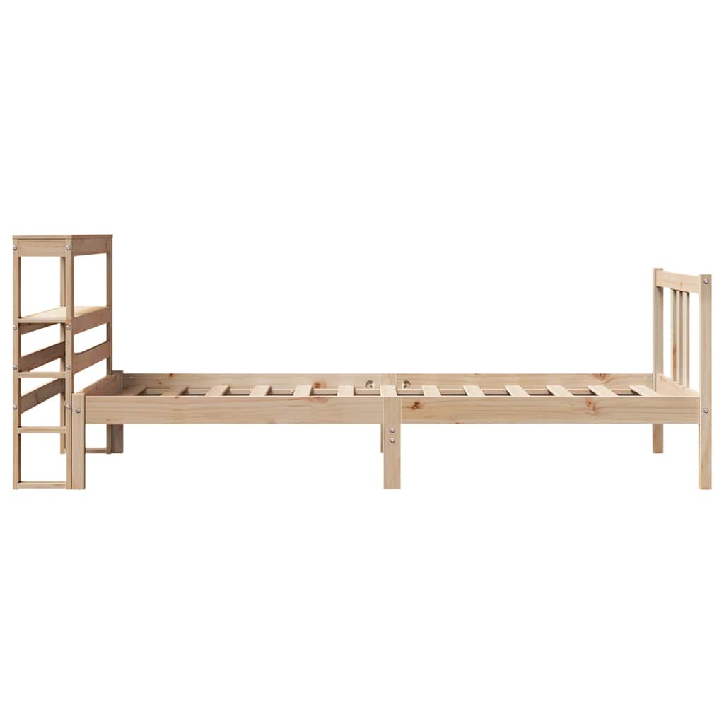 Cadre de lit avec tête de lit sans matelas 90x190 cm - XIOS