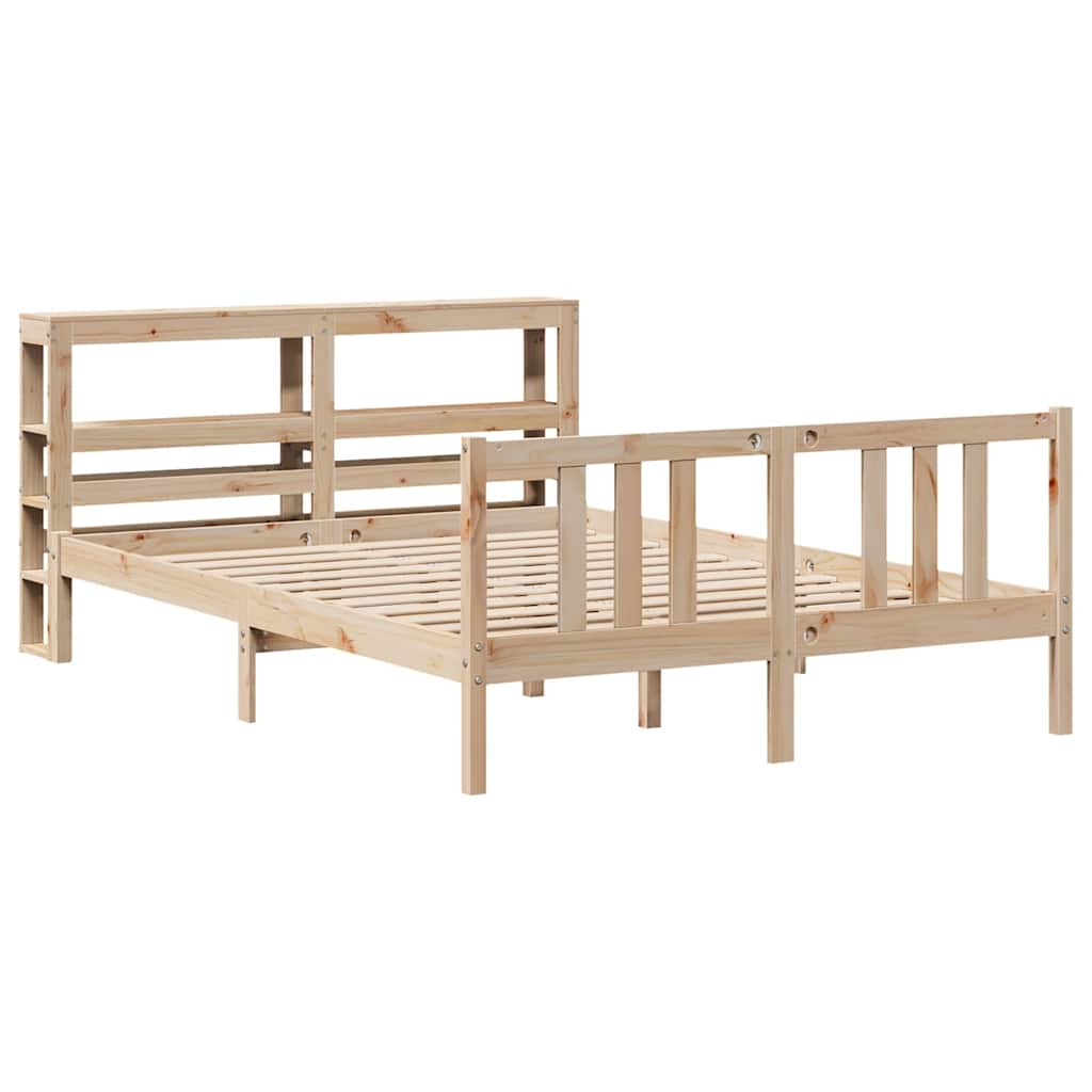 Cadre de lit avec tête de lit sans matelas 120x200 cm - XIOS