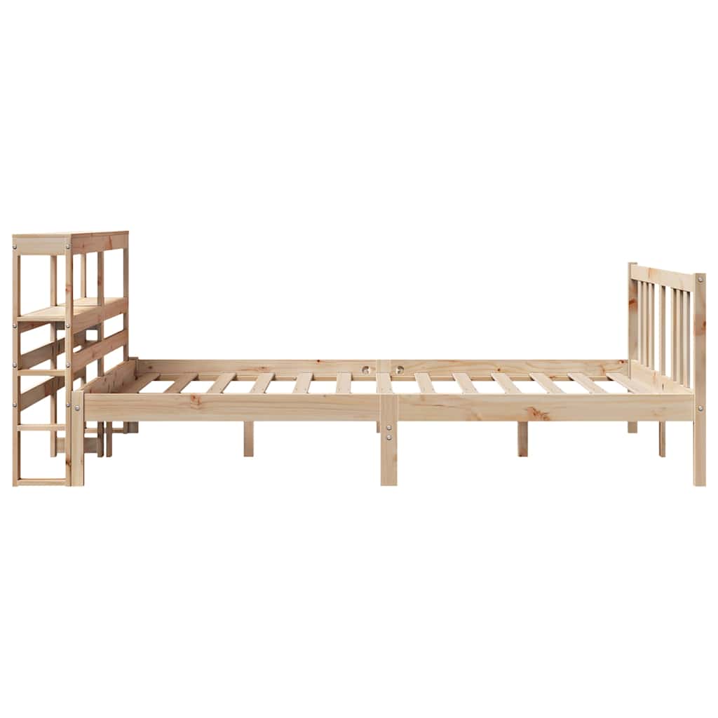 Cadre de lit avec tête de lit sans matelas 120x200 cm - XIOS