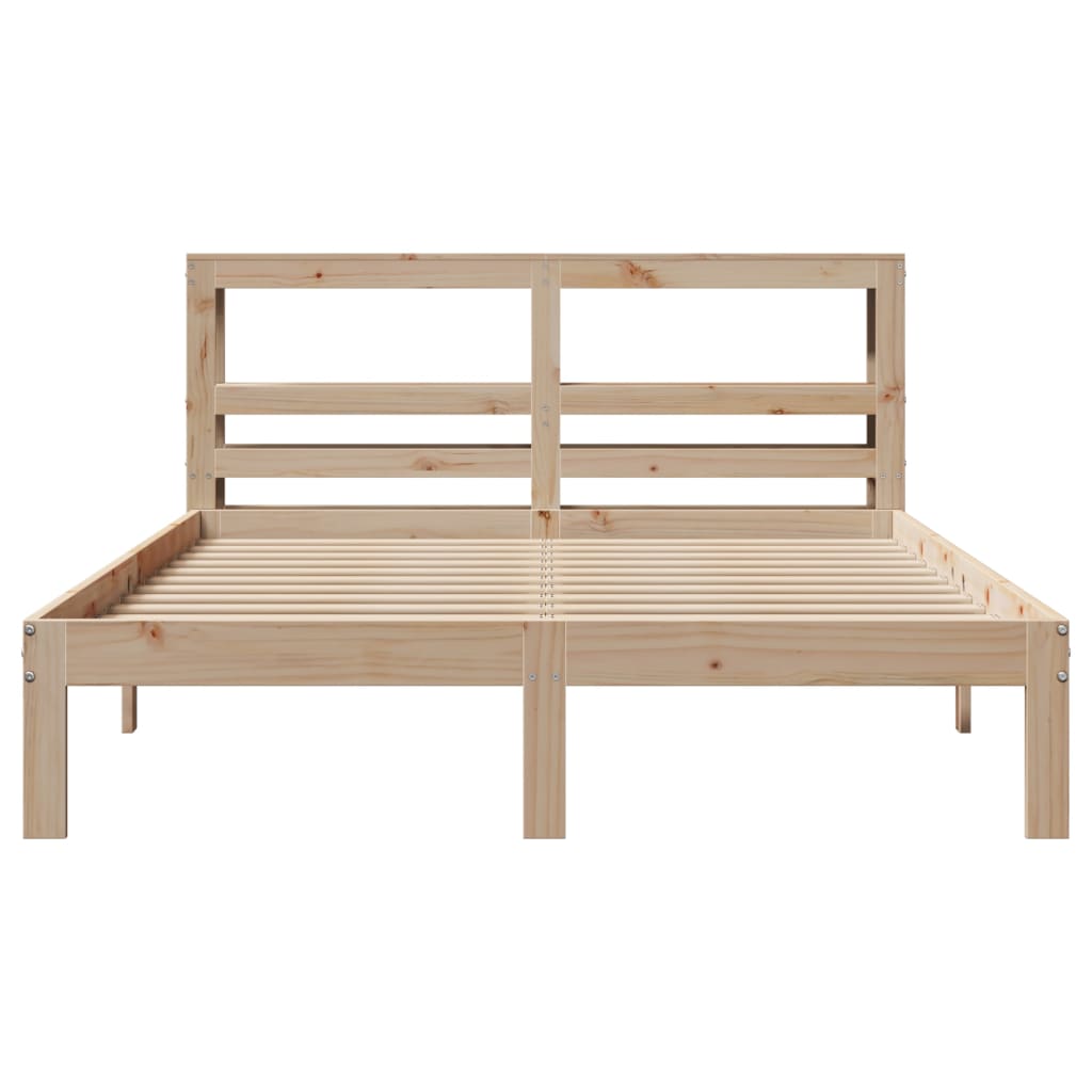 Cadre de lit avec tête de lit sans matelas 160x200 cm - XIOS