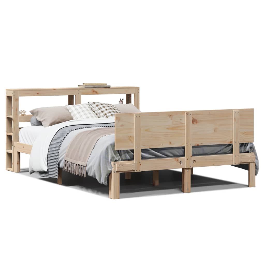 Cadre de lit avec tête de lit sans matelas 120x200 cm - XIOS