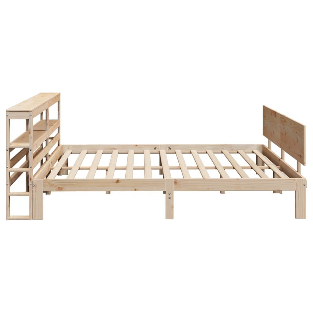 Cadre de lit avec tête de lit sans matelas 200x200 cm - XIOS