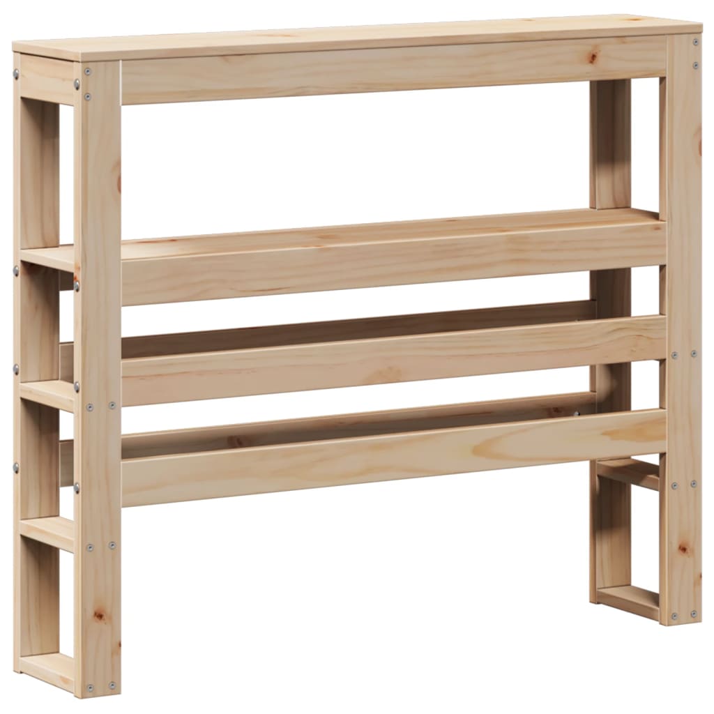 Cadre de lit sans matelas 90x190 cm bois de pin massif - XIOS