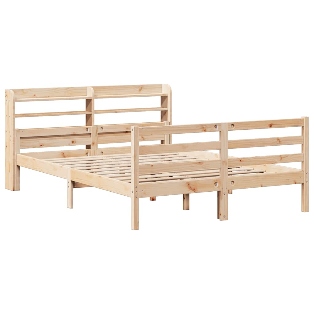 Cadre de lit avec tête de lit sans matelas 160x200 cm - XIOS