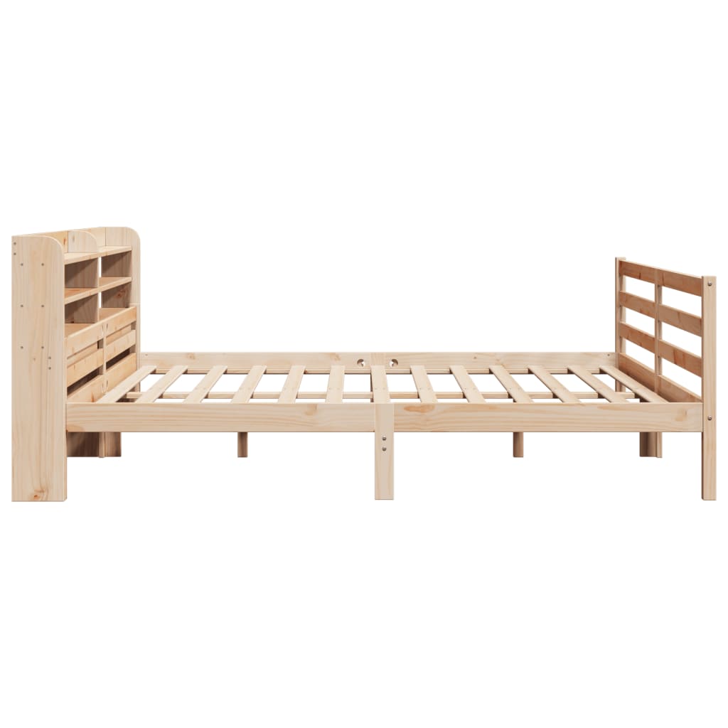 Cadre de lit avec tête de lit sans matelas 200x200 cm - XIOS