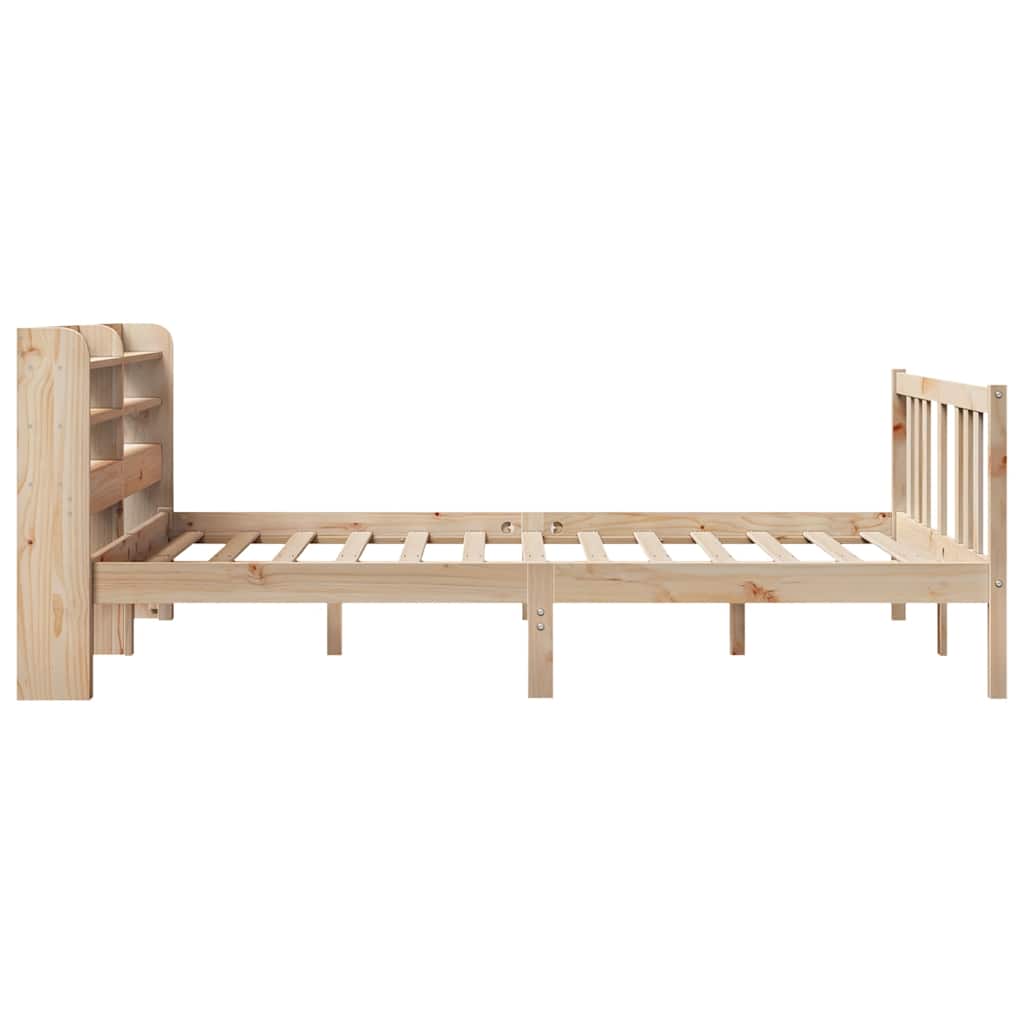 Cadre de lit et tête de lit sans matelas 135x190 cm - XIOS