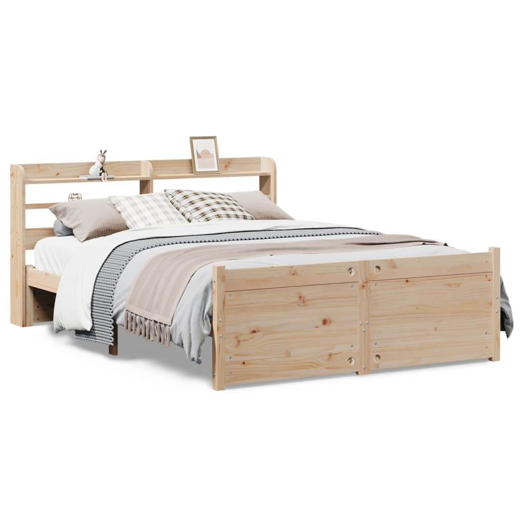 Cadre de lit avec tête de lit sans matelas 120x190 cm - XIOS