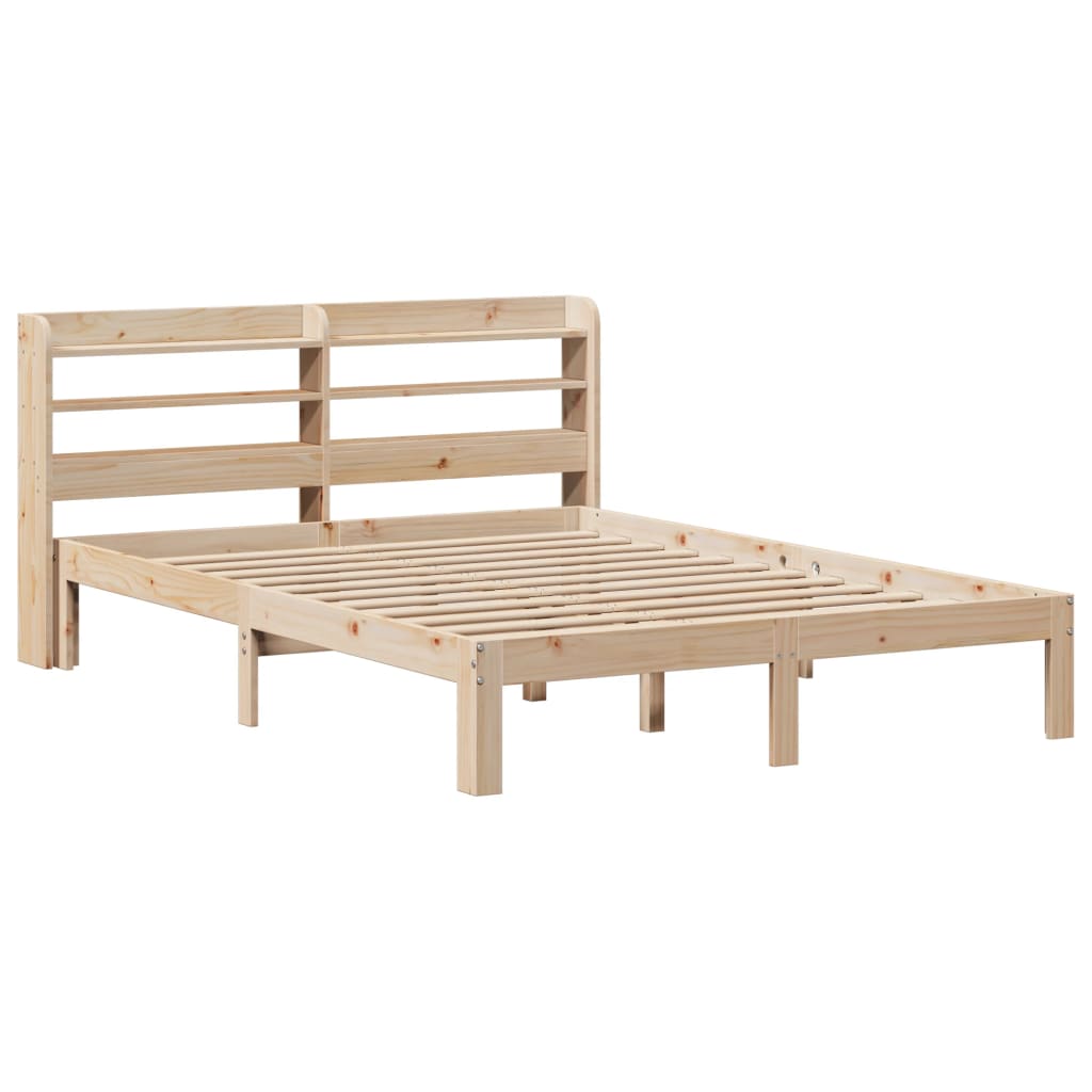 Cadre de lit avec tête de lit sans matelas 140x190 cm - XIOS