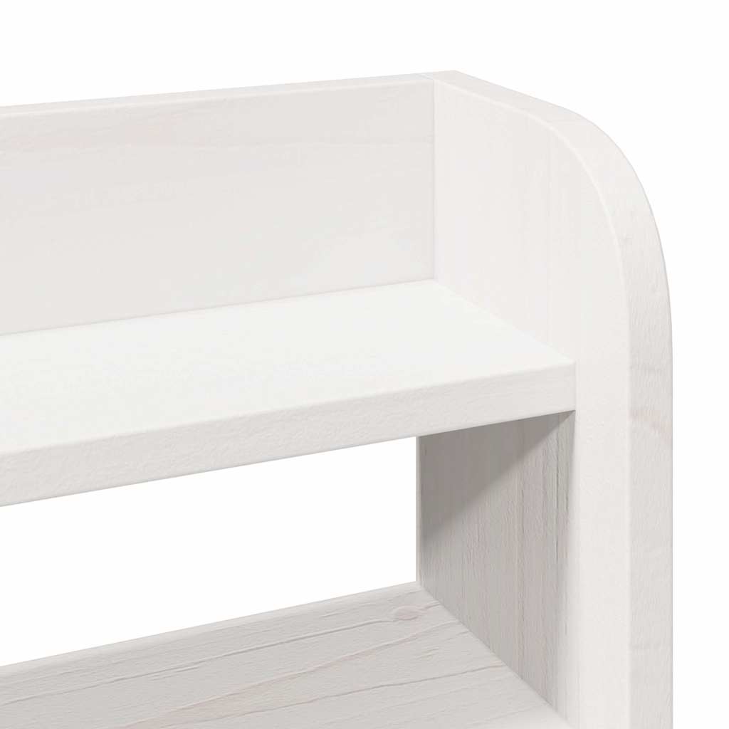 Cadre de lit avec tête de lit sans matelas blanc 150x200 cm - XIOS