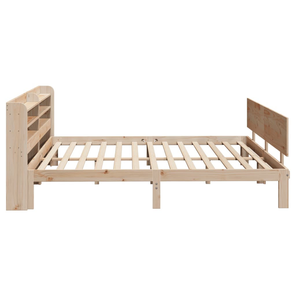 Cadre de lit avec tête de lit sans matelas 200x200 cm - XIOS