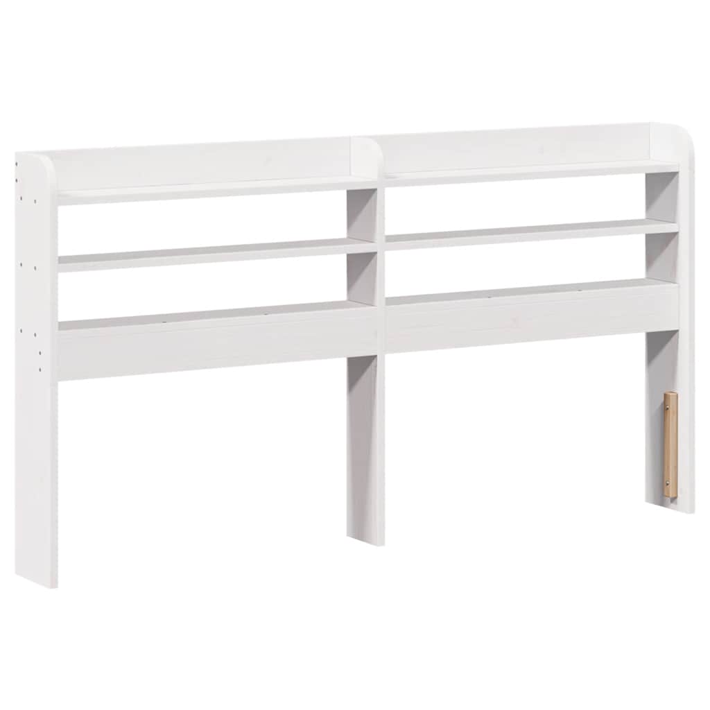 Cadre de lit avec tête de lit sans matelas blanc 120x200 cm - XIOS