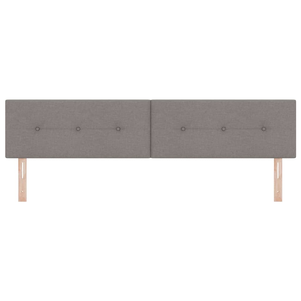 Tête de lit LED avec des lumières à LED Taupe 200 cm Polyester - XIOS