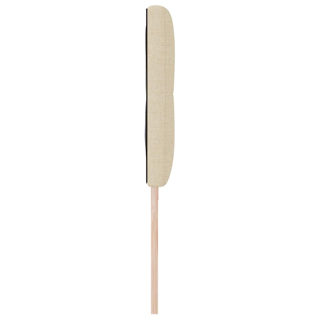 Tête de lit LED avec des lumières à LED Crème 200 cm Polyester - XIOS