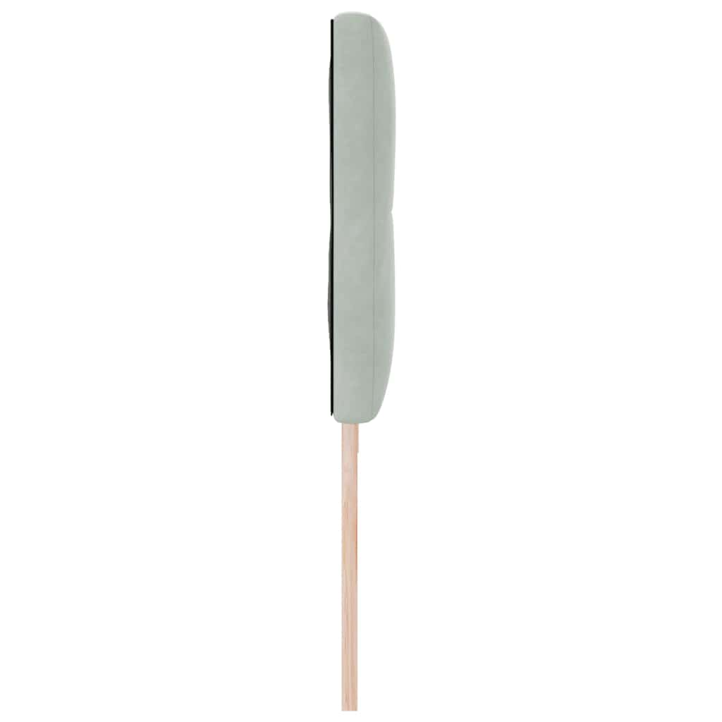 Tête de lit LED Gris clair 200 cm Polyester - XIOS