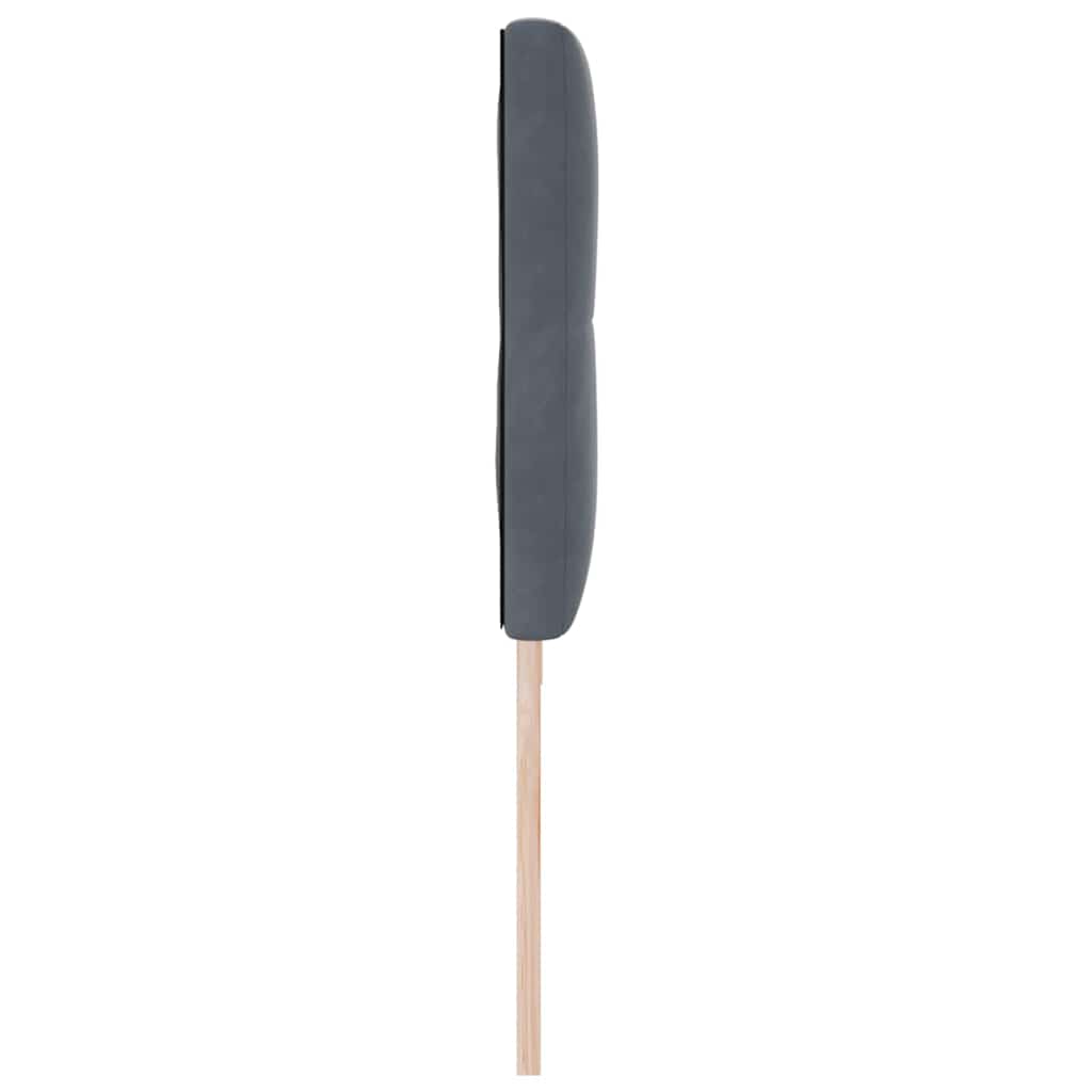 Tête de lit LED avec des lumières à LED Gris 200 cm Polyester - XIOS