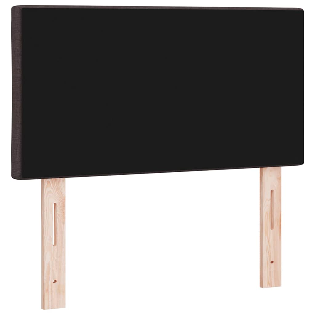 Tête de lit avec des lumières à LED Réglable Marron 80 cm tissu - XIOS