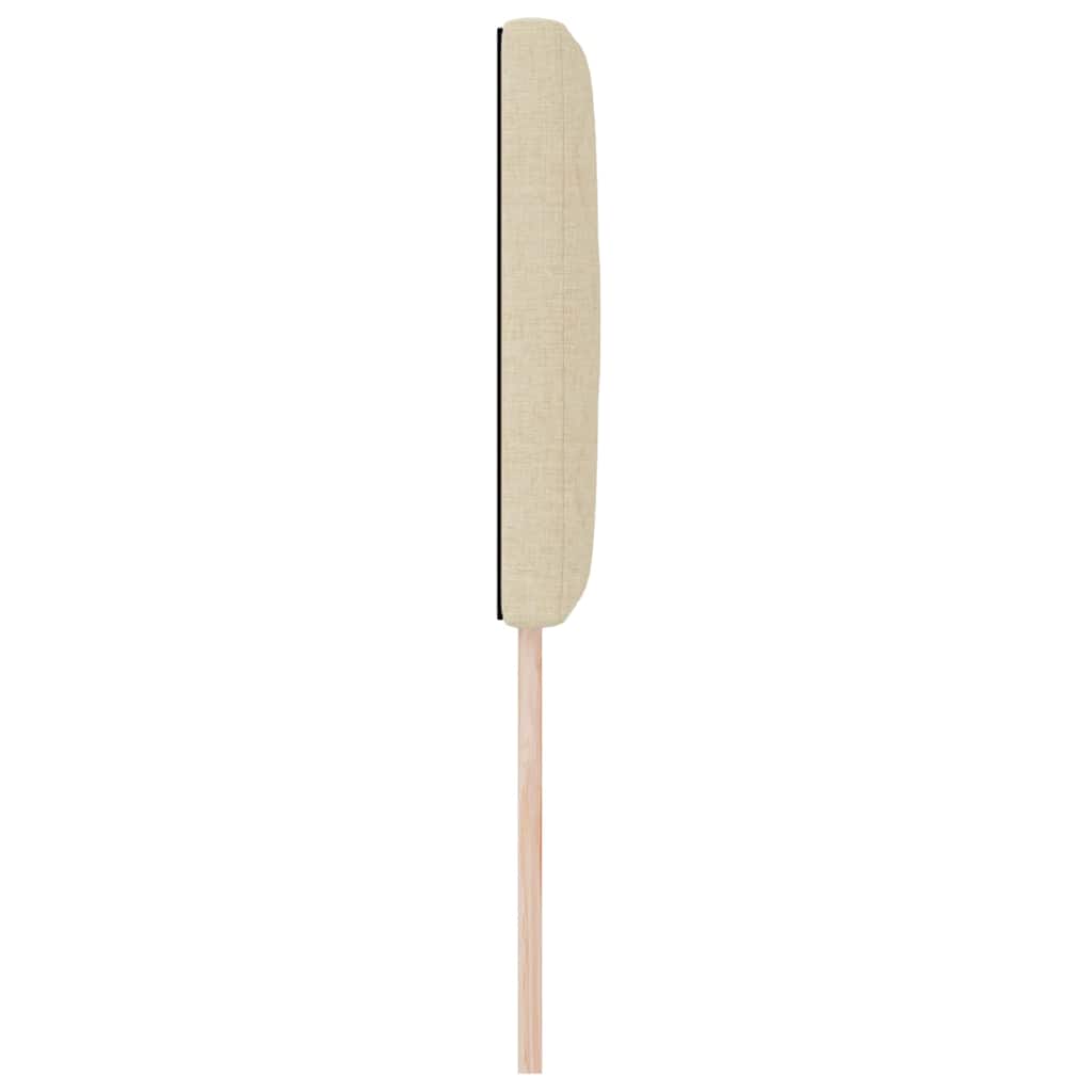 Tête de lit LED Crème 80 cm tissu - XIOS