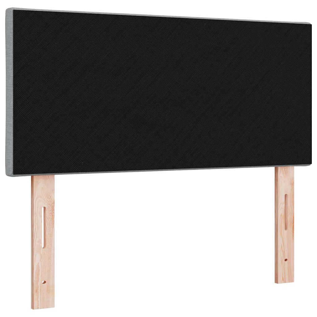 Tête de lit avec des lumières à LED Gris clair 90 cm tissu - XIOS