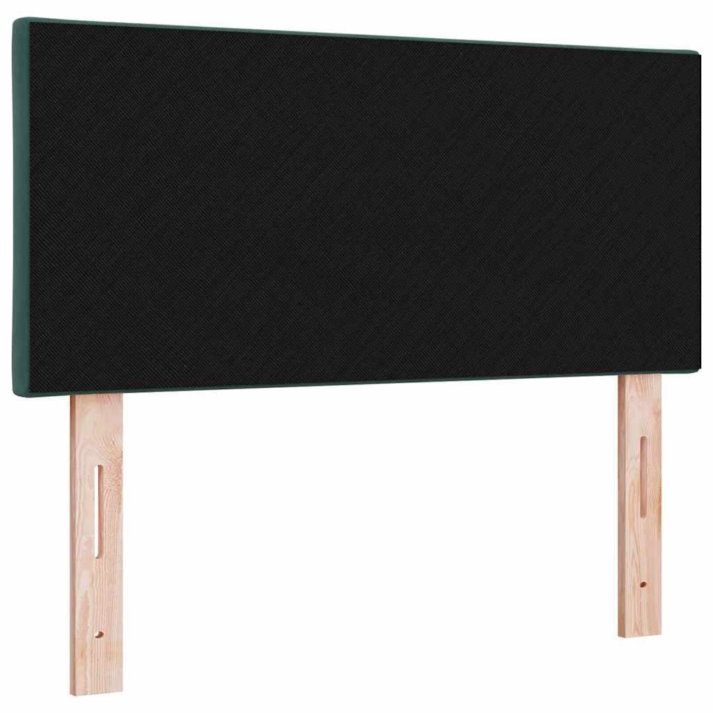Tête de Lit LED Géométrique Vert foncé 90 cm Velours - XIOS