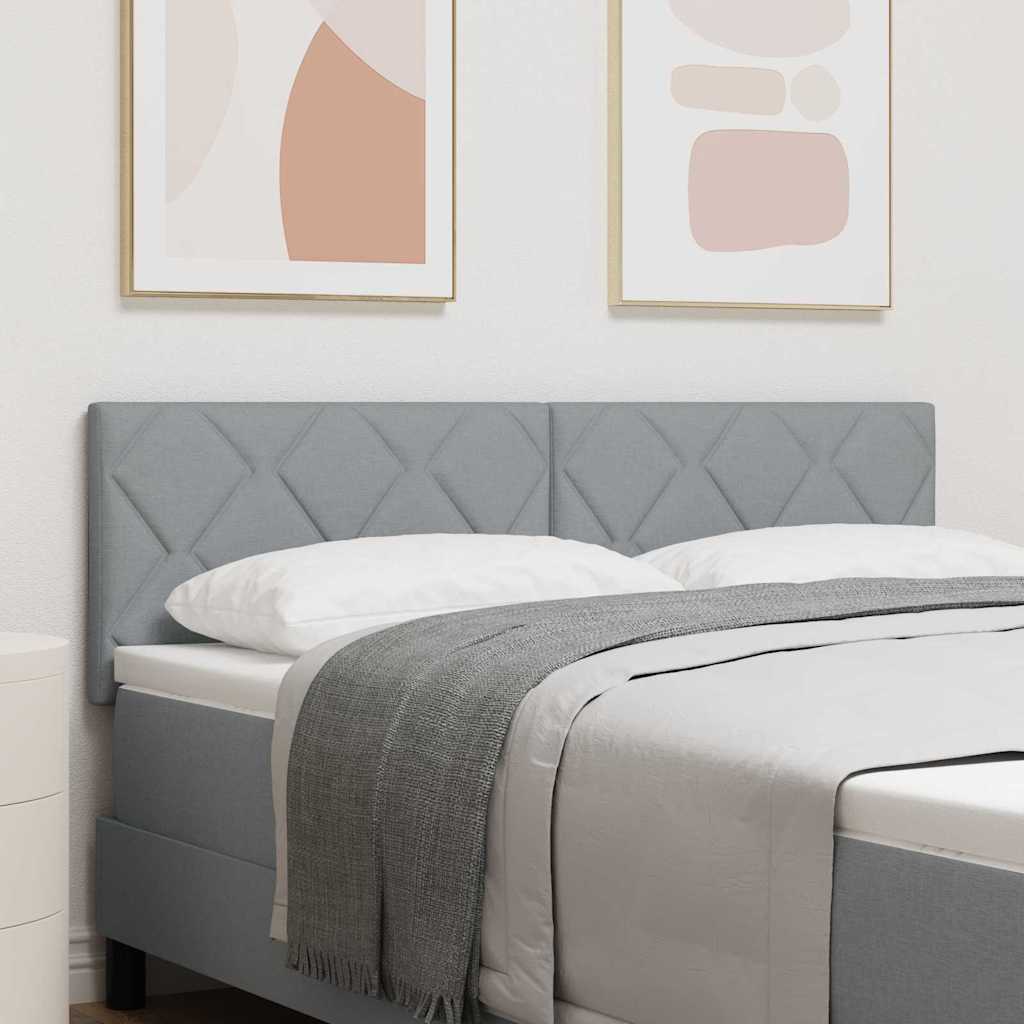 Tête de lit Gris clair 160 cm tissu - XIOS