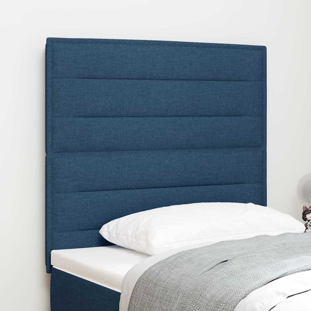 Tête de lit LED avec des lumières à LED Bleu 80 cm Polyester - XIOS