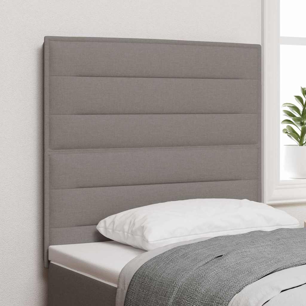 Tête de lit LED avec des lumières à LED Taupe 100 cm Polyester - XIOS
