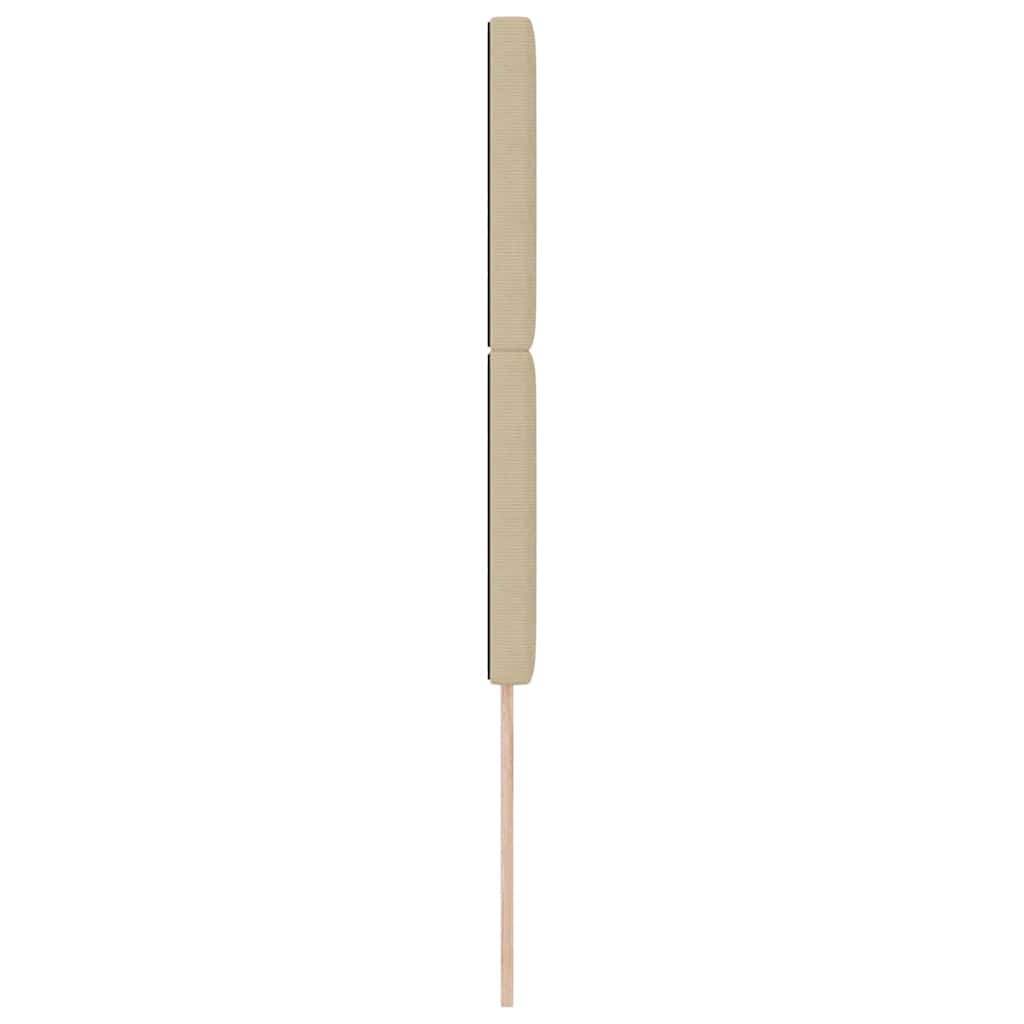 Tête de lit LED avec tête de lit Vert gris 80 cm Polyester - XIOS
