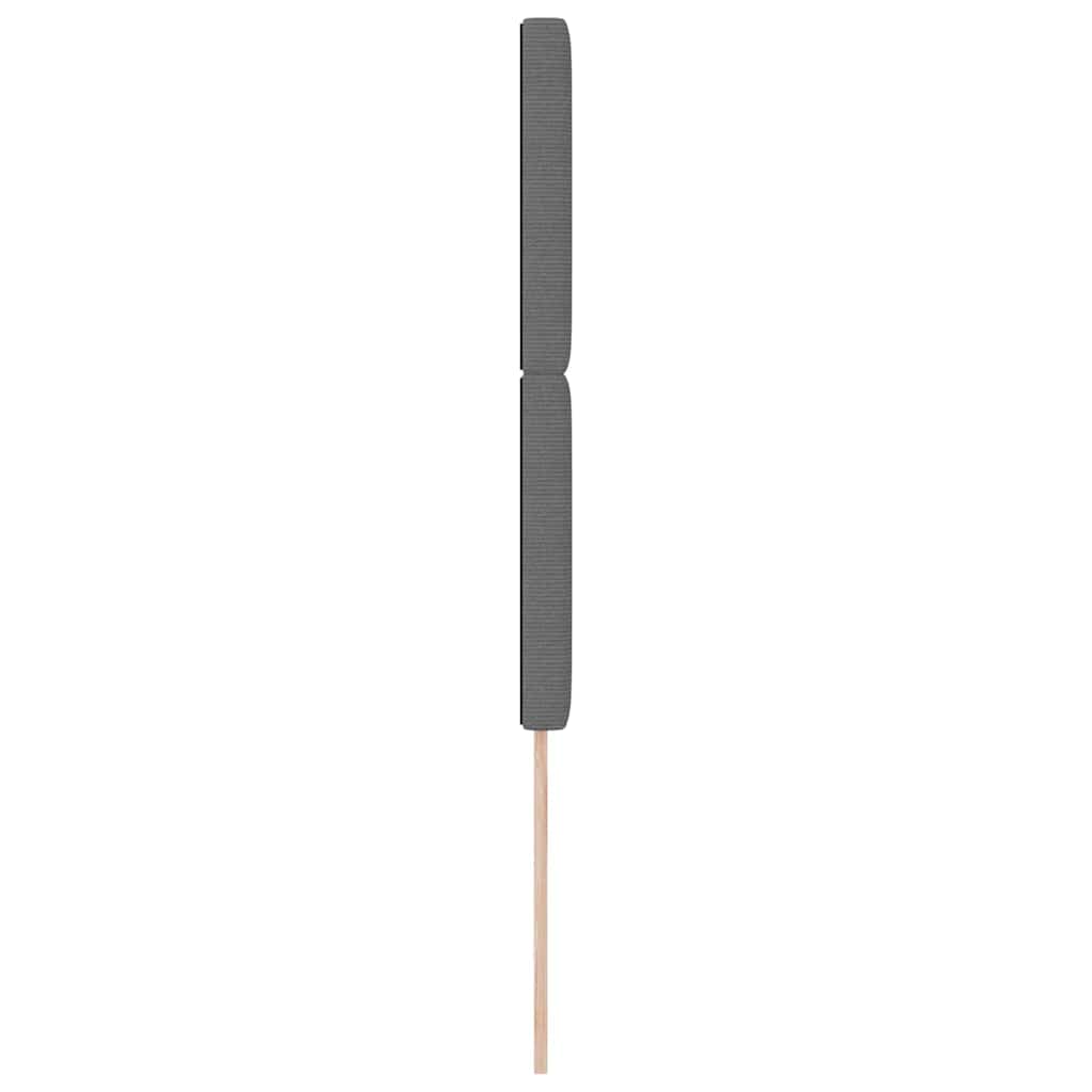 Tête de lit LED avec tête de lit Gris clair 100 cm Polyester - XIOS