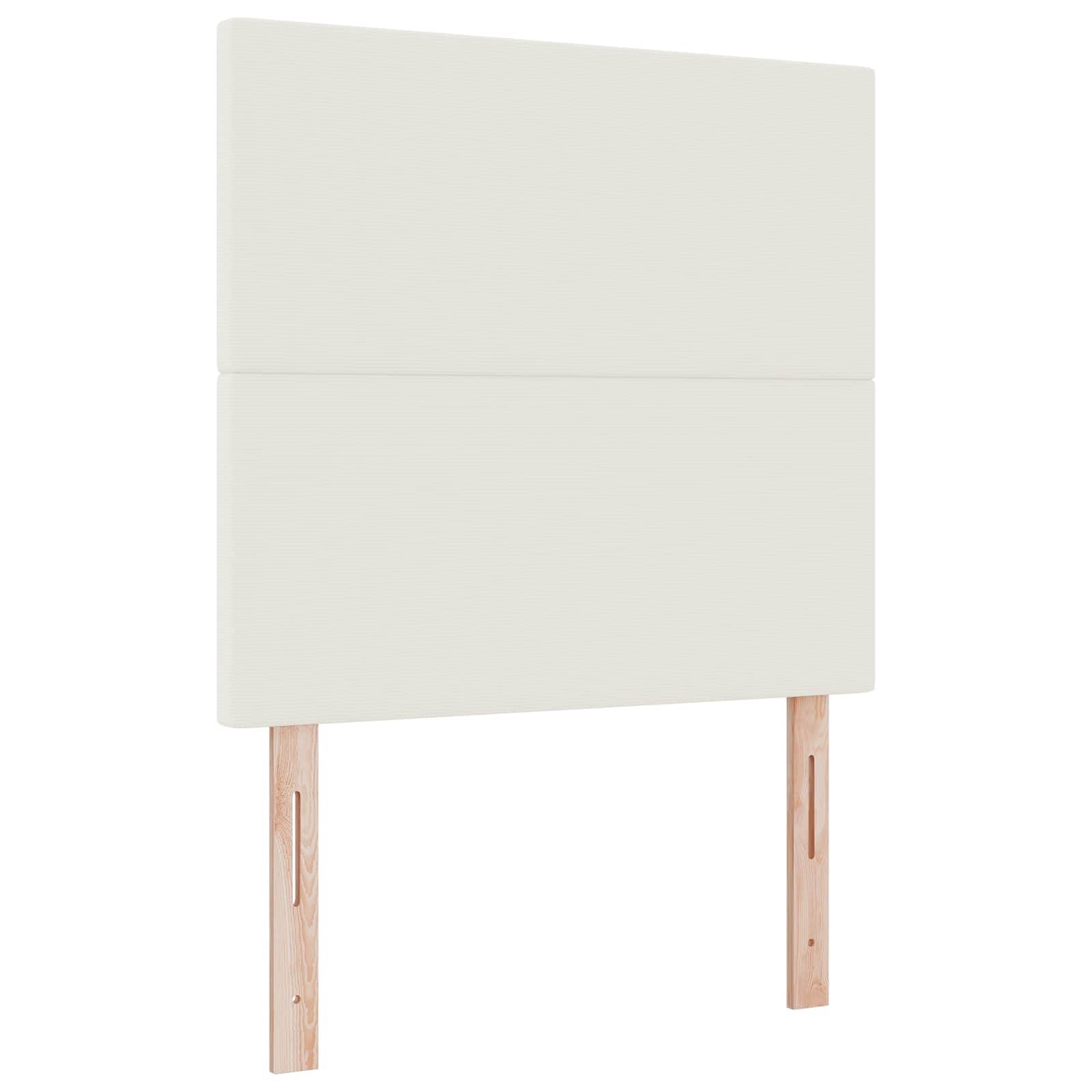 Tête de lit LED avec des lumières à LED Crème 100 cm Polyester - XIOS
