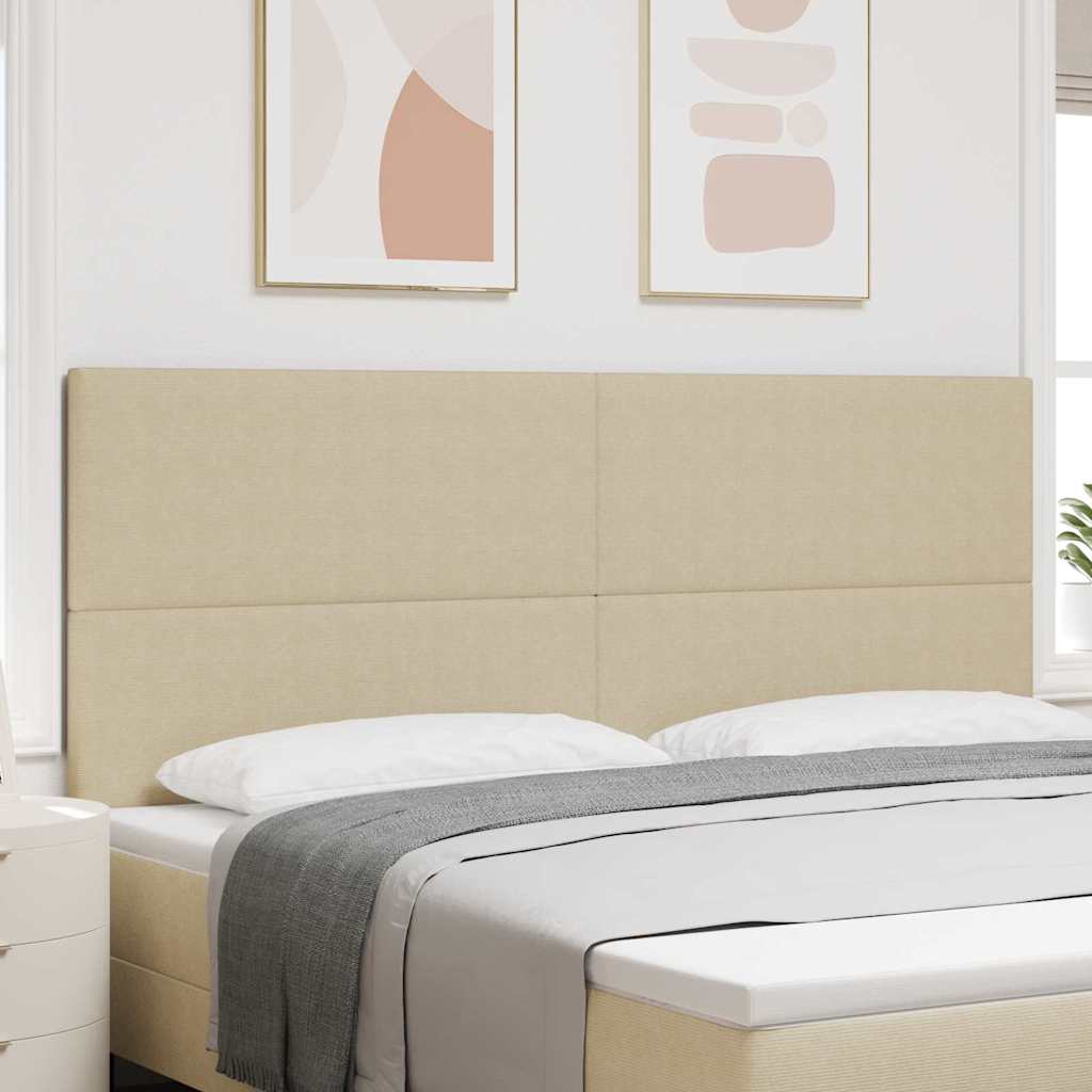 Tête de lit LED avec tête de lit Vert gris 200 cm Polyester - XIOS
