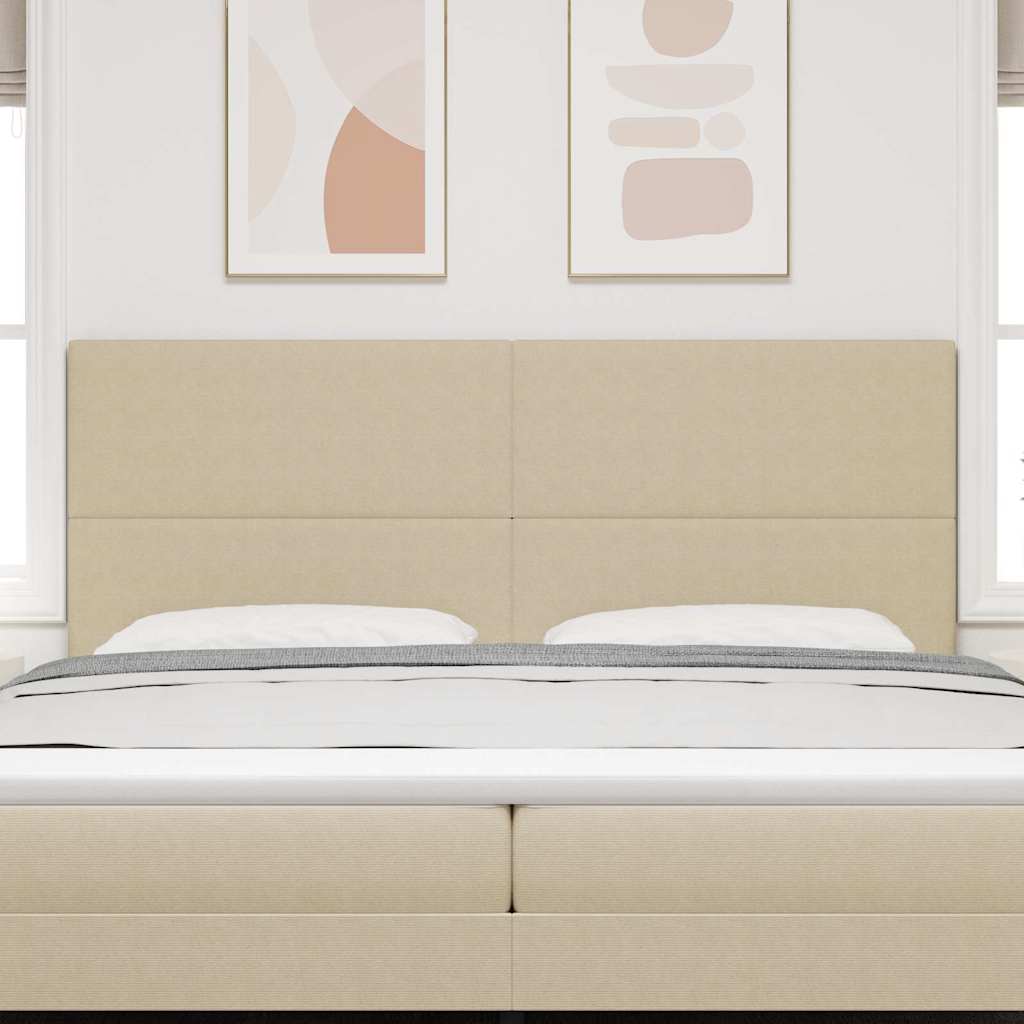 Tête de lit LED avec tête de lit Vert gris 200 cm Polyester - XIOS